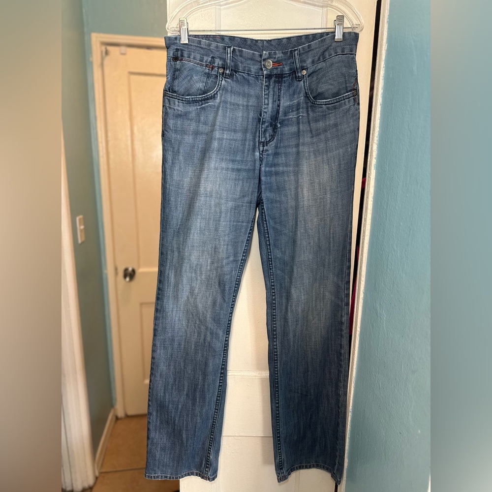 Tommy Bahama Mens Medium Wash Blue Jeans Size 33 x 33